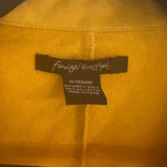 Mustard Yellow blazer - Picture 3 of 3